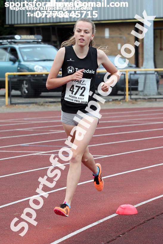 Graded 3000 metres, North East Grand Prix, Monkton, Jarrow. Photo: David T. Hewitson/Sports for All Pics